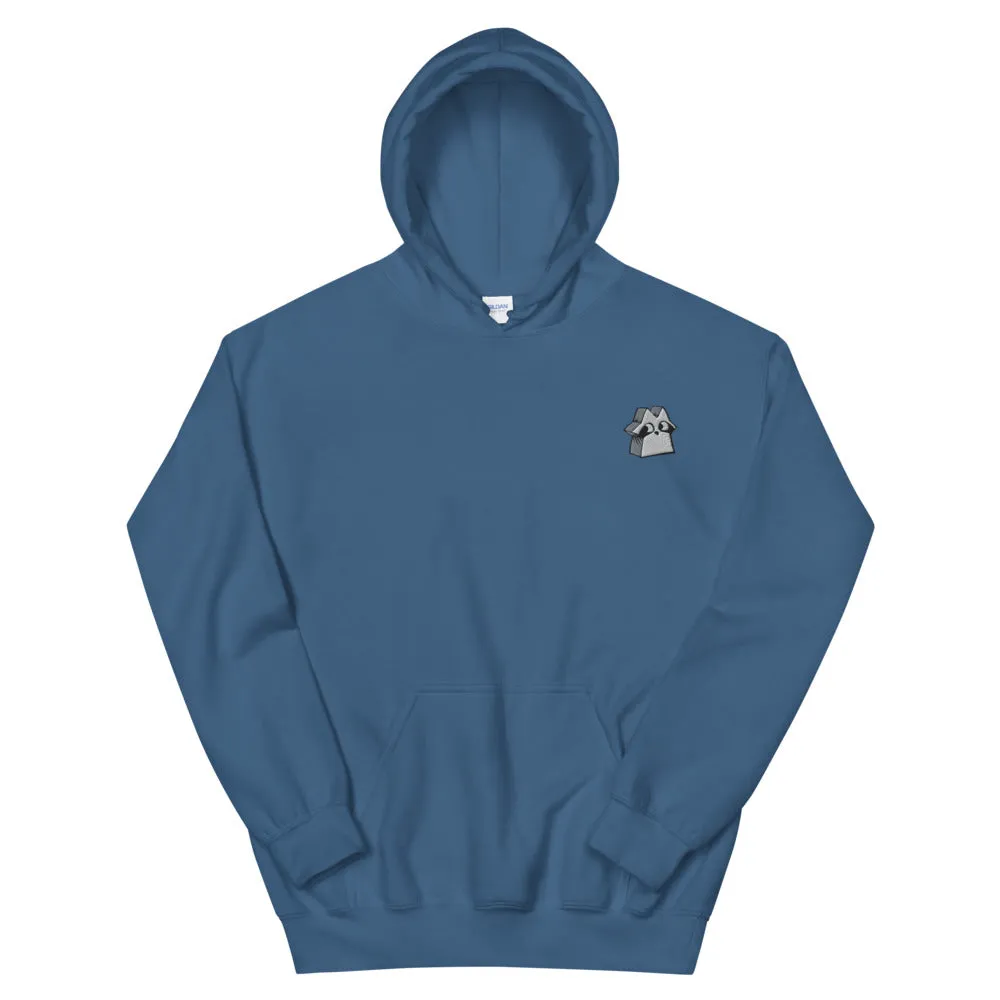 Leder Games Root Vagabond Meeple hoodie noir S capuche
