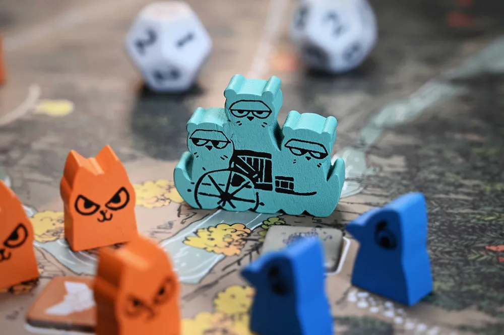 Leder Games Root Riverfolk Hirelings Pack extension