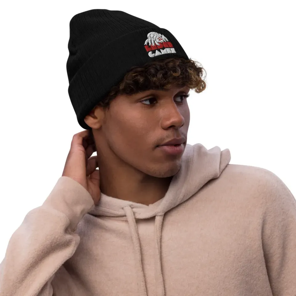 Leder Games Vast TMM Logo bonnet noir chaud