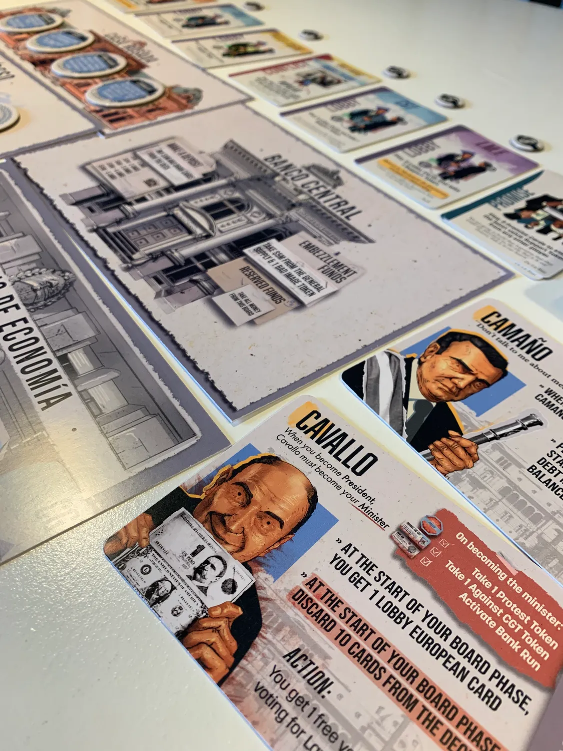 ION Game Design Derrocar jeu de société politique 1-5 joueurs