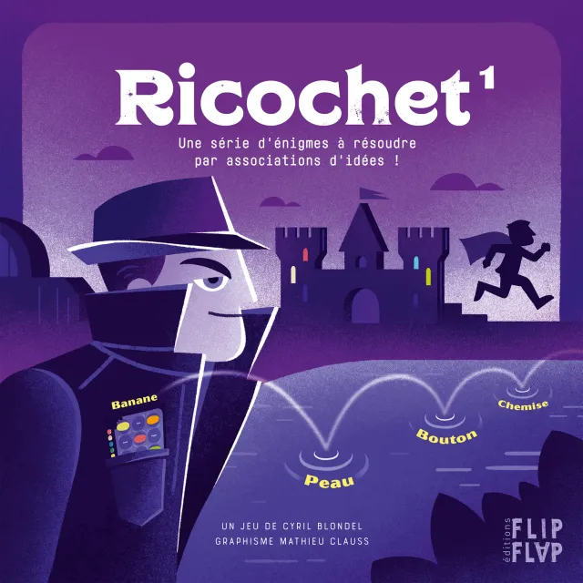 Flip Flap Editions Ricochet 1 A la poursuite du comte courant jeu mots