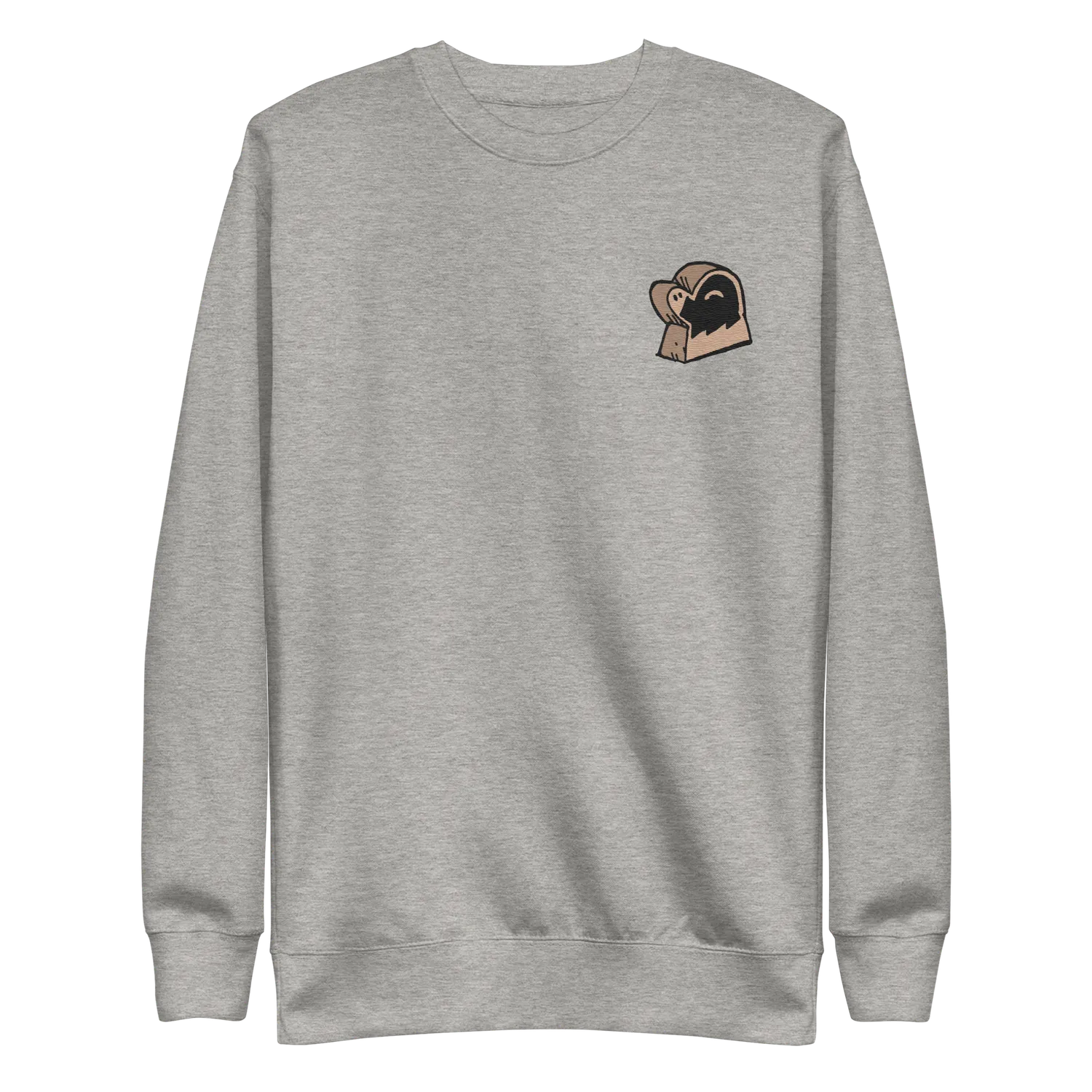 Leder Games Root Underground Duchy Meeple sweat noir S brodé
