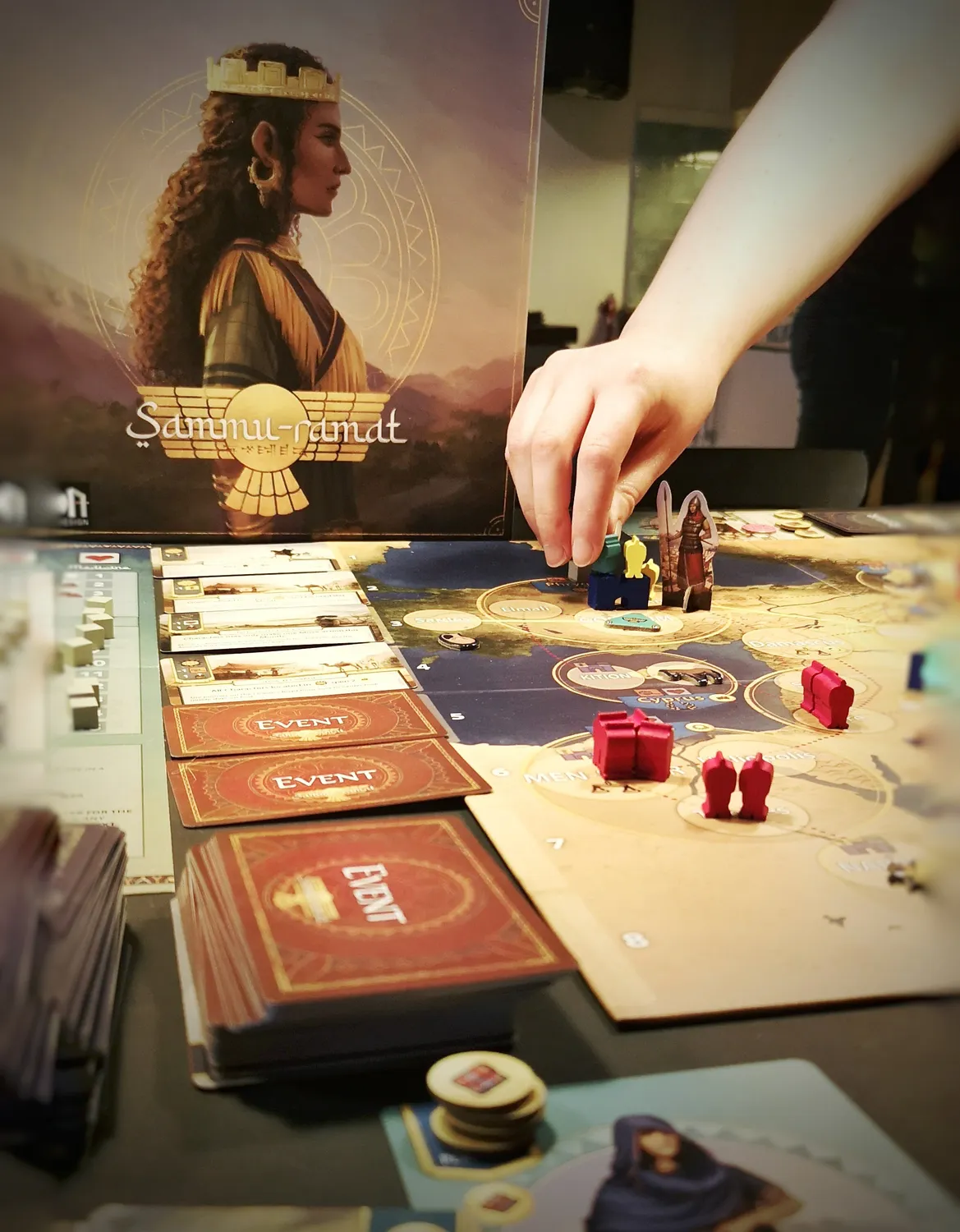 ION Game Design Sammu-ramat jeu de société coopératif