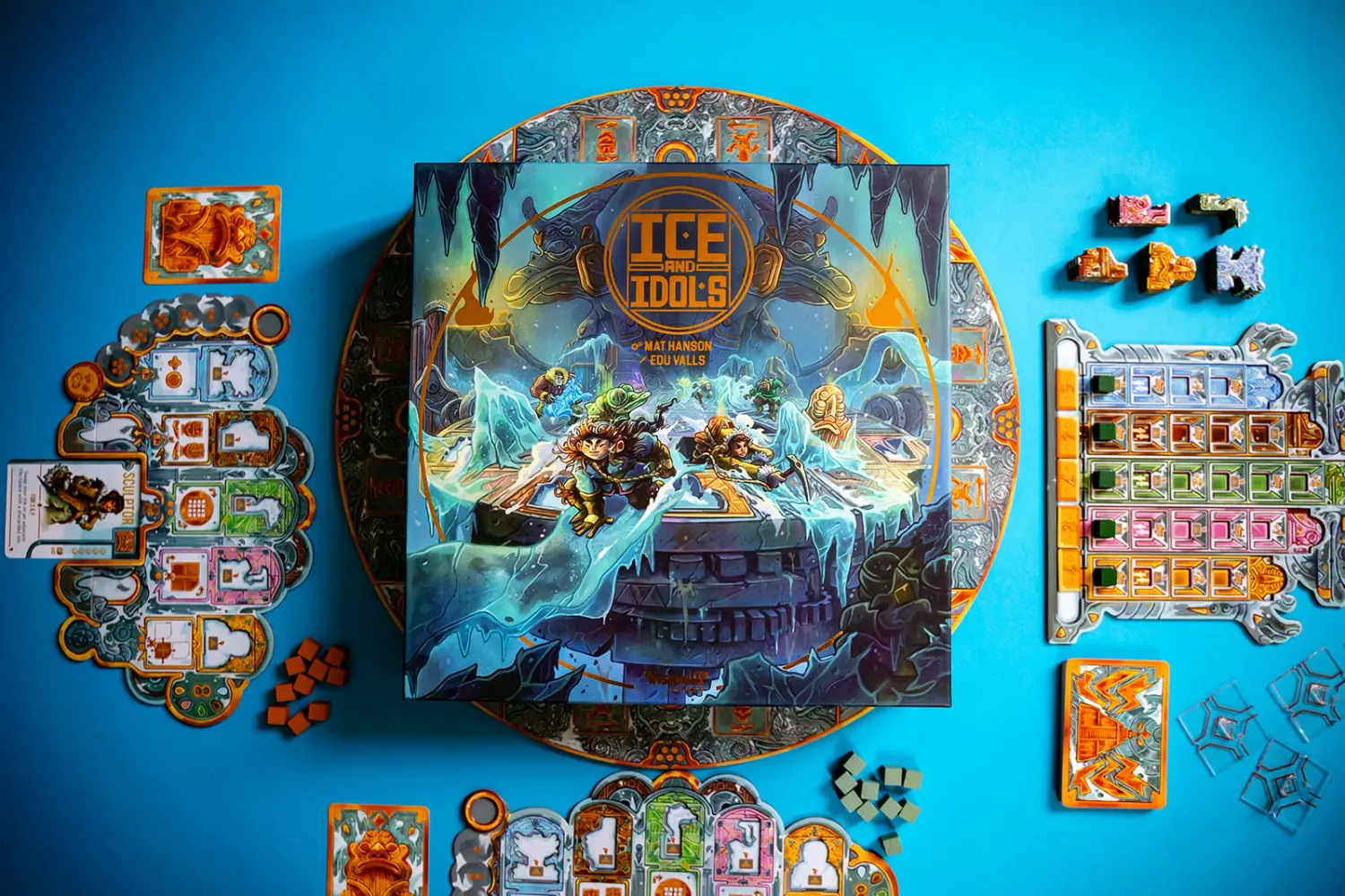 Inside Up Games Ice and Idols jeu société base aventure