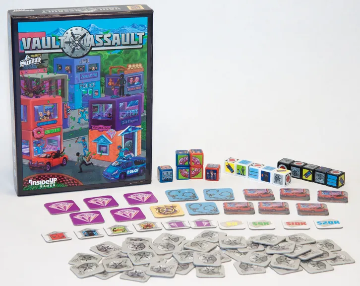 Inside Up Games Vault Assault jeu braquage
