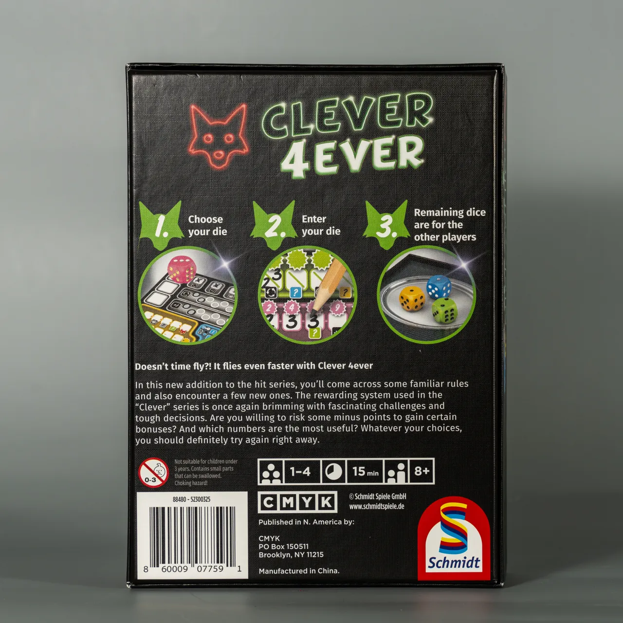 CMYK Clever 4ever jeu de dés stratégique