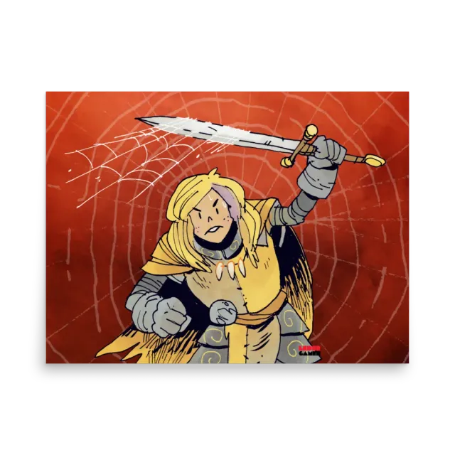 Leder Games Vast Persistent affiche 25x25 chevalier