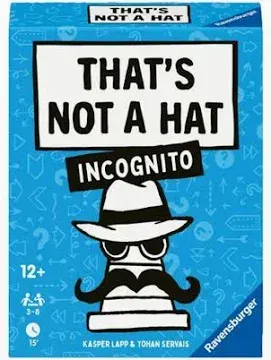 Flip Flap Editions Incognito That's not a hat jeu de mémoire