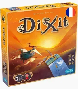 Libellud Dixit jeu de société famille poétique
