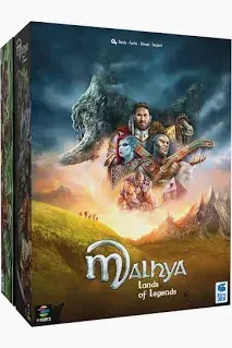 Malhya jeu de plateau aventure campagne coopérative