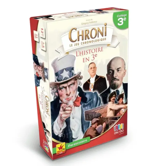 Flip Flap Editions Chronicards Histoire 3ème cartes éducatives