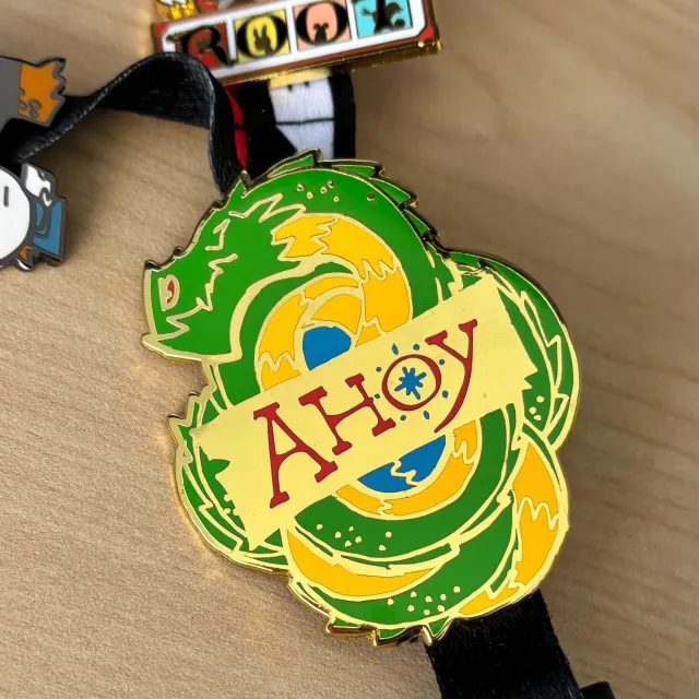 Leder Games Ahoy Leviathan pin's émail 6,3 cm Gen Con