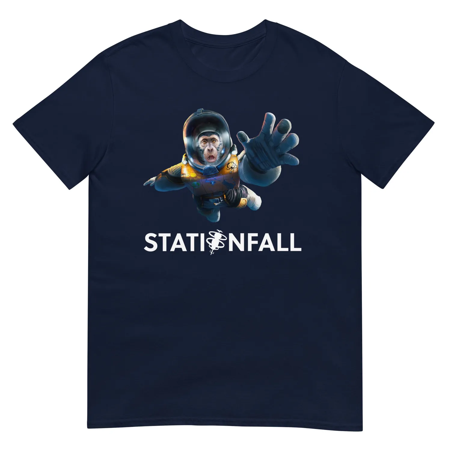 ION Game Design Stationfall Space Chimp t-shirt coton