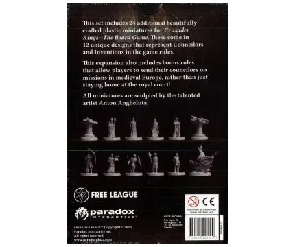 ION Game Design Crusader Kings Councilors Inventions extension conseillers
