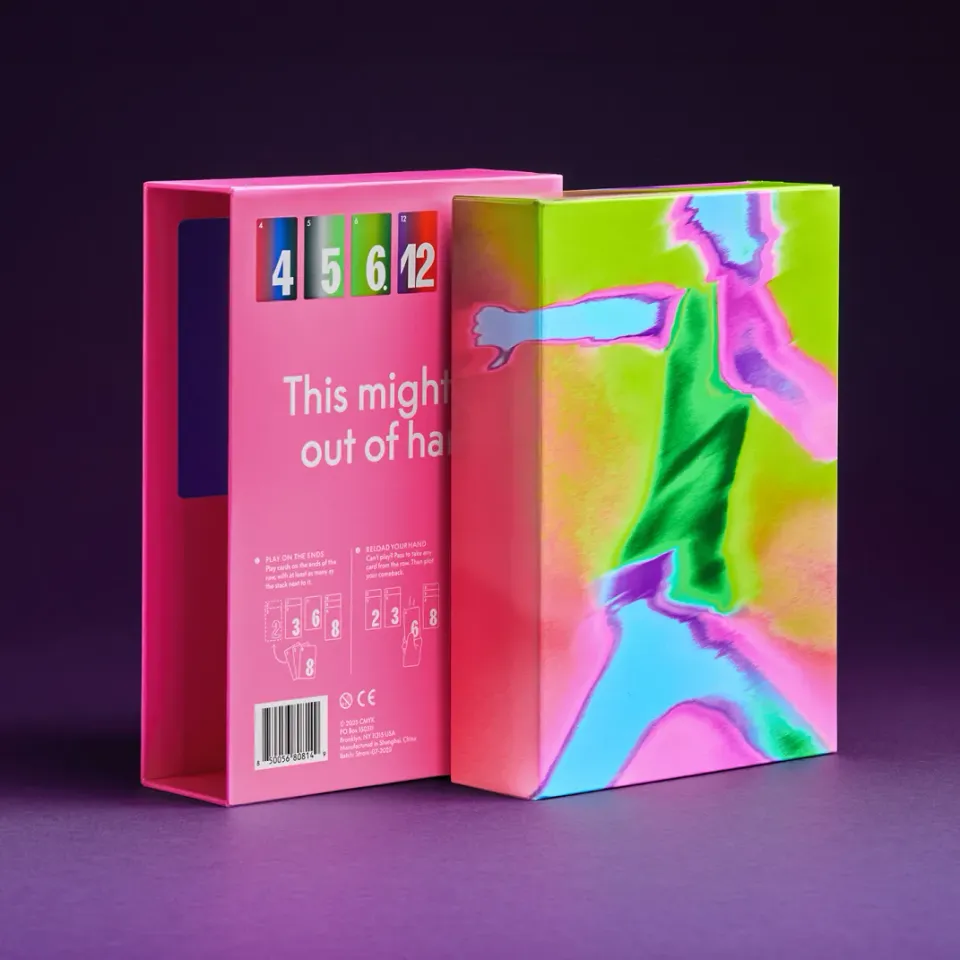 CMYK I'm Out Case jeu de cartes lot 10 jeux 3-6 joueurs