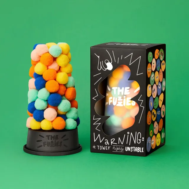 CMYK The Fuzzies jeu adresse lot de 12 tour instable