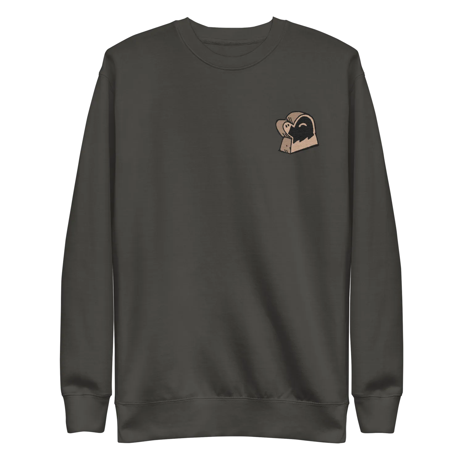Leder Games Root Underground Duchy Meeple sweat noir S brodé