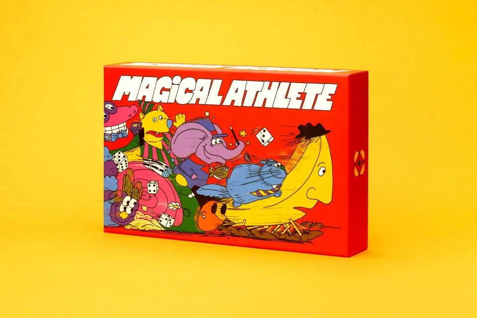 CMYK Magical Athlete jeu de course carton 6 2-6 j