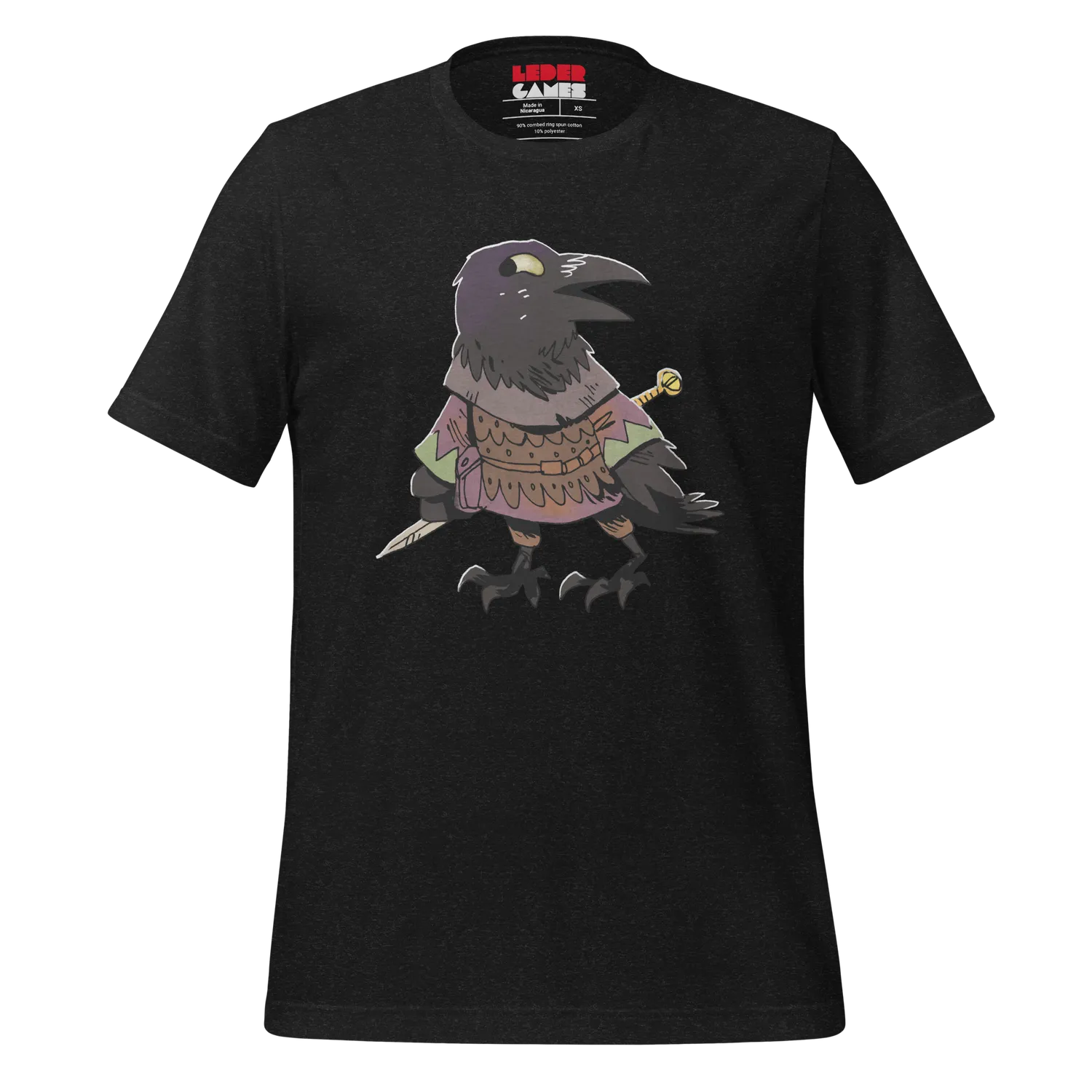 Leder Games Root Corvid Conspiracy t-shirt noir léger