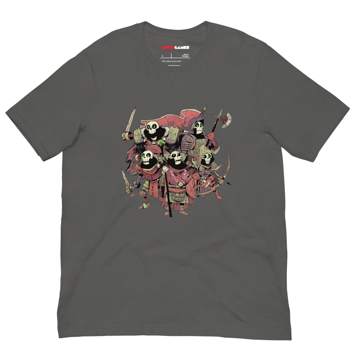 Leder Games Vast Skeleton Tee t-shirt coton noir