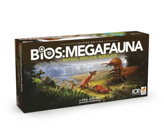 ION Bios Megafauna 2e édition jeu de société évolution