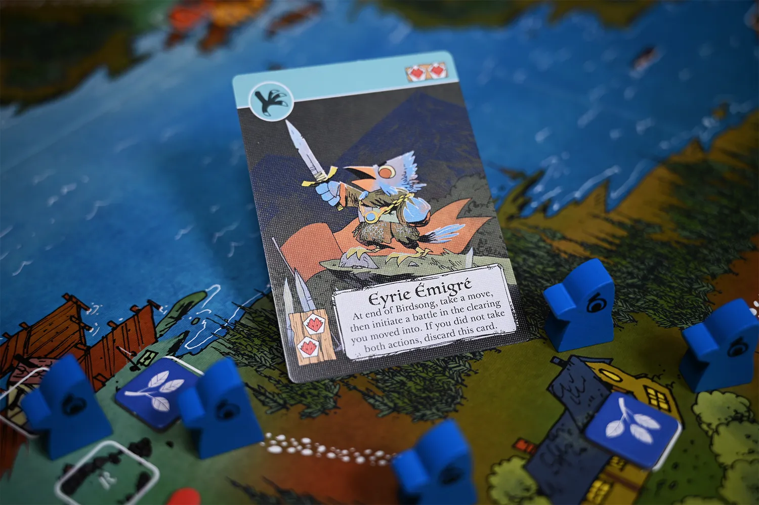 Leder Games Root Exiles Partisans deck 54 cartes