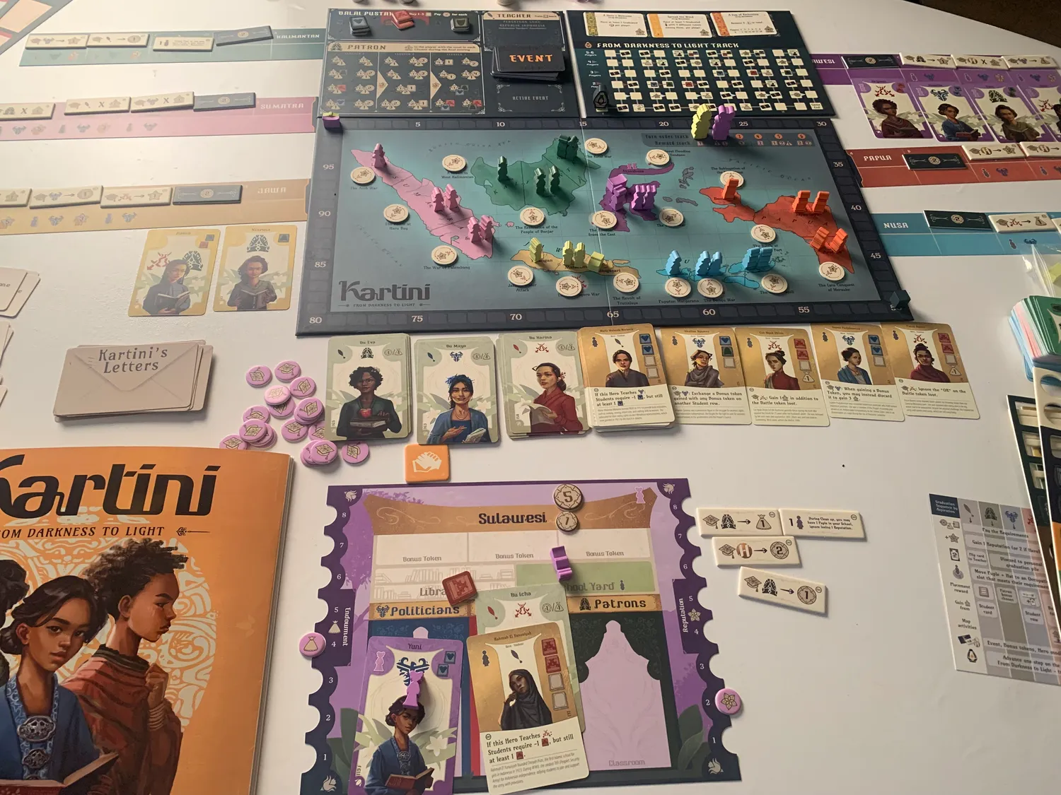 ION Kartini From Darkness to Light jeu de société retail