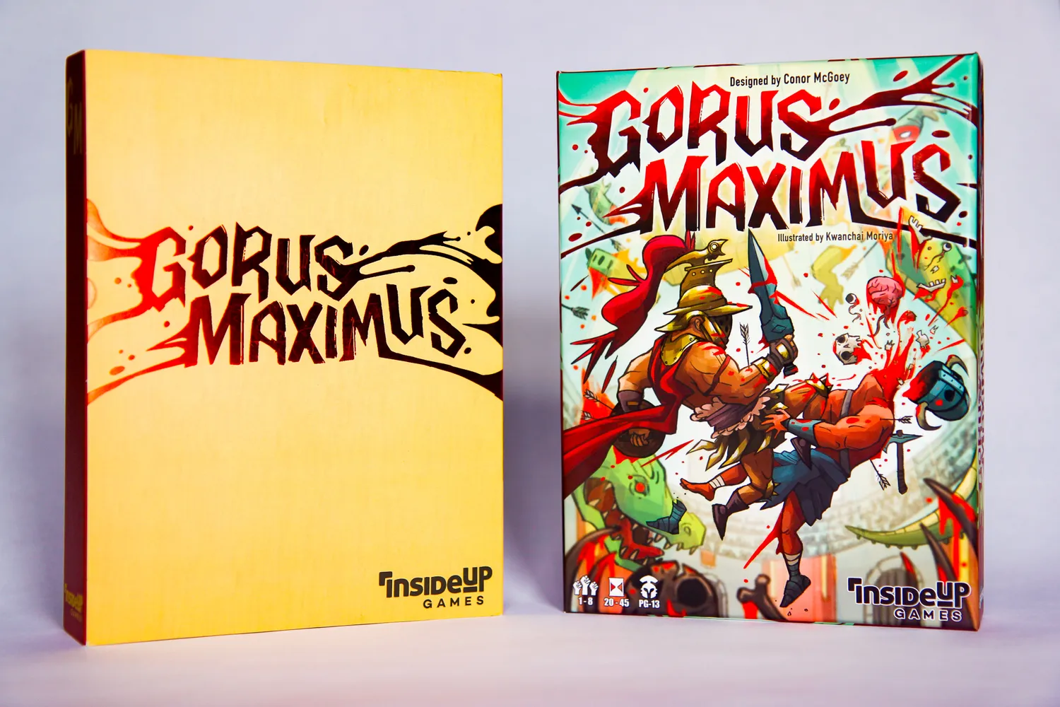 Inside Up Games Gorus Maximus Premium jeu cartes gladiateurs