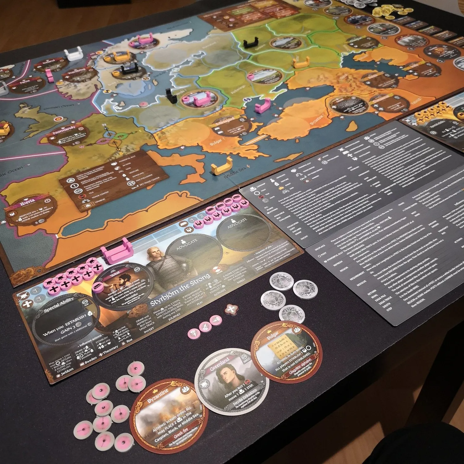 ION Game Design Pax Viking jeu de société stratégie cartes