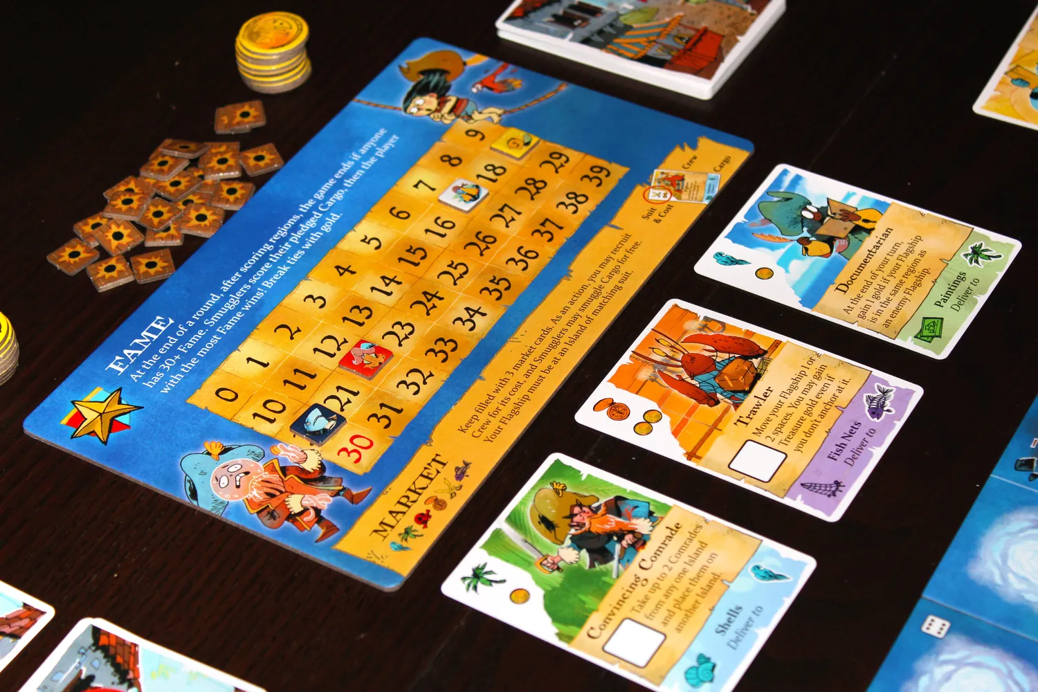 Leder Games Ahoy jeu de société pirates 2-4 joueurs