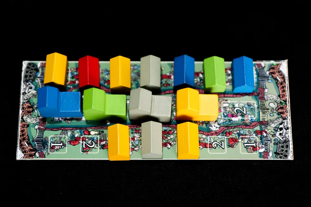 Inside Up Games City Builder Ancient World jeu de société antique