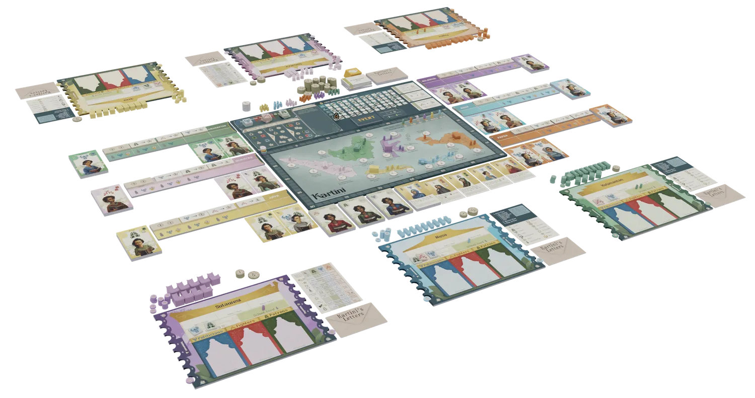ION Game Design Kartini From Darkness to Light jeu historique