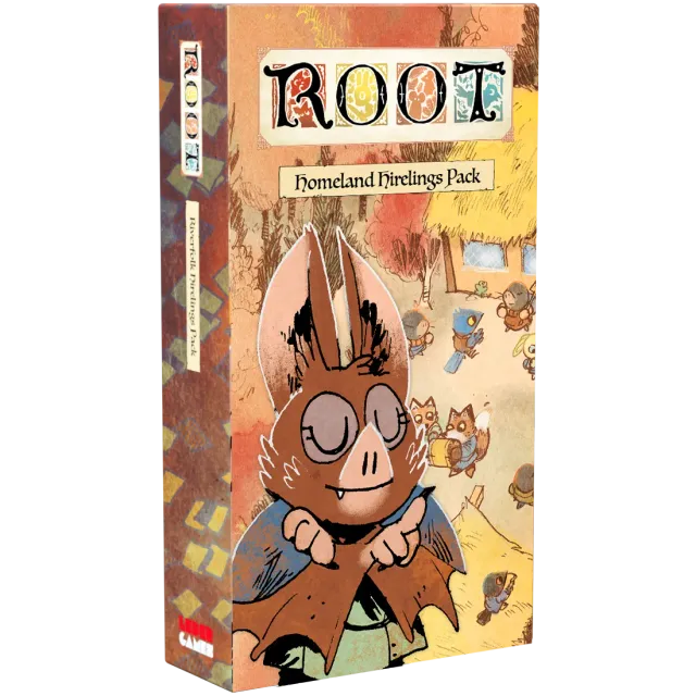 Leder Games Root Homeland Hirelings Pack extension 3 recrues