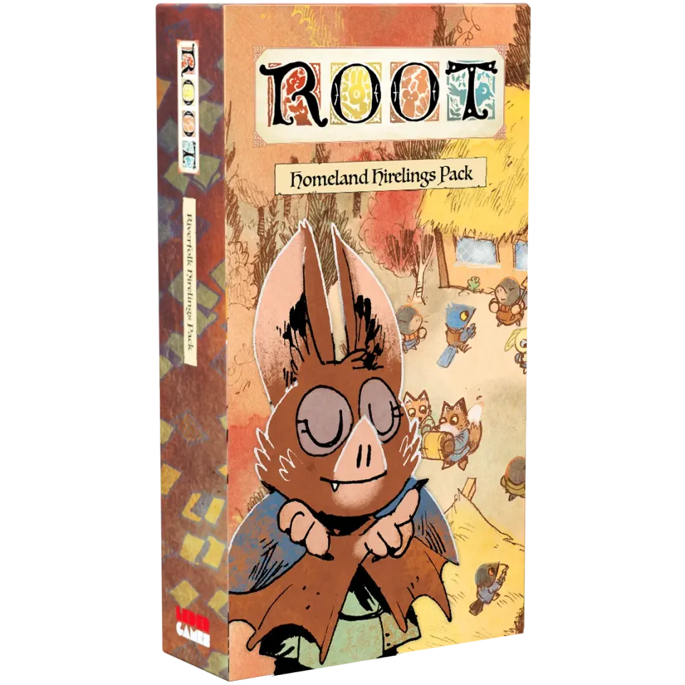 Leder Games Root Homeland Hirelings Pack extension 3 recrues