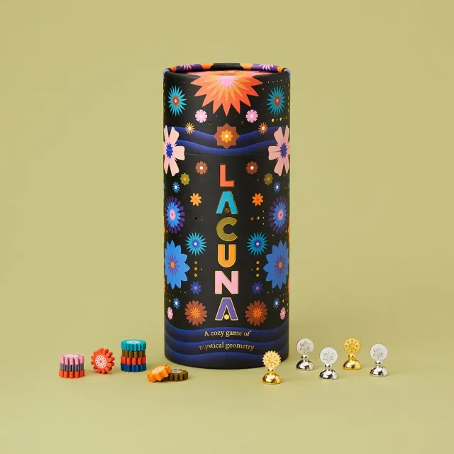 CMYK Lacuna jeu de société 2 joueurs fleurs