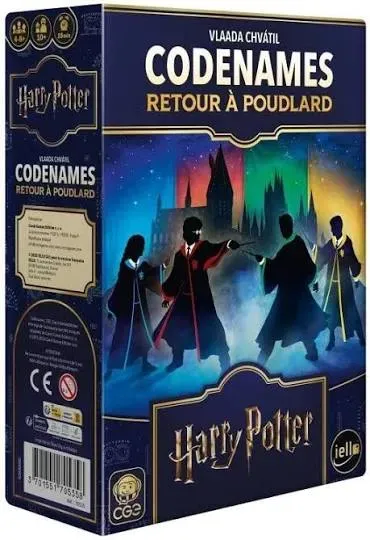 Flip Flap Editions Codenames Poudlard jeu de cartes mots