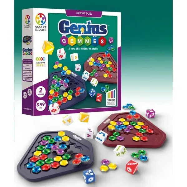 Flip Flap Editions SMART Genius Gemmes jeu logique
