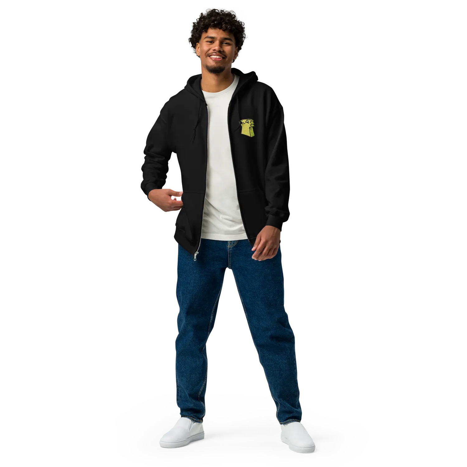 Leder Games Root Lizard Cult sweat zippé noir S molleton