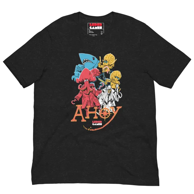 Leder Games Ahoy t-shirt coton unisexe visuel exclusif