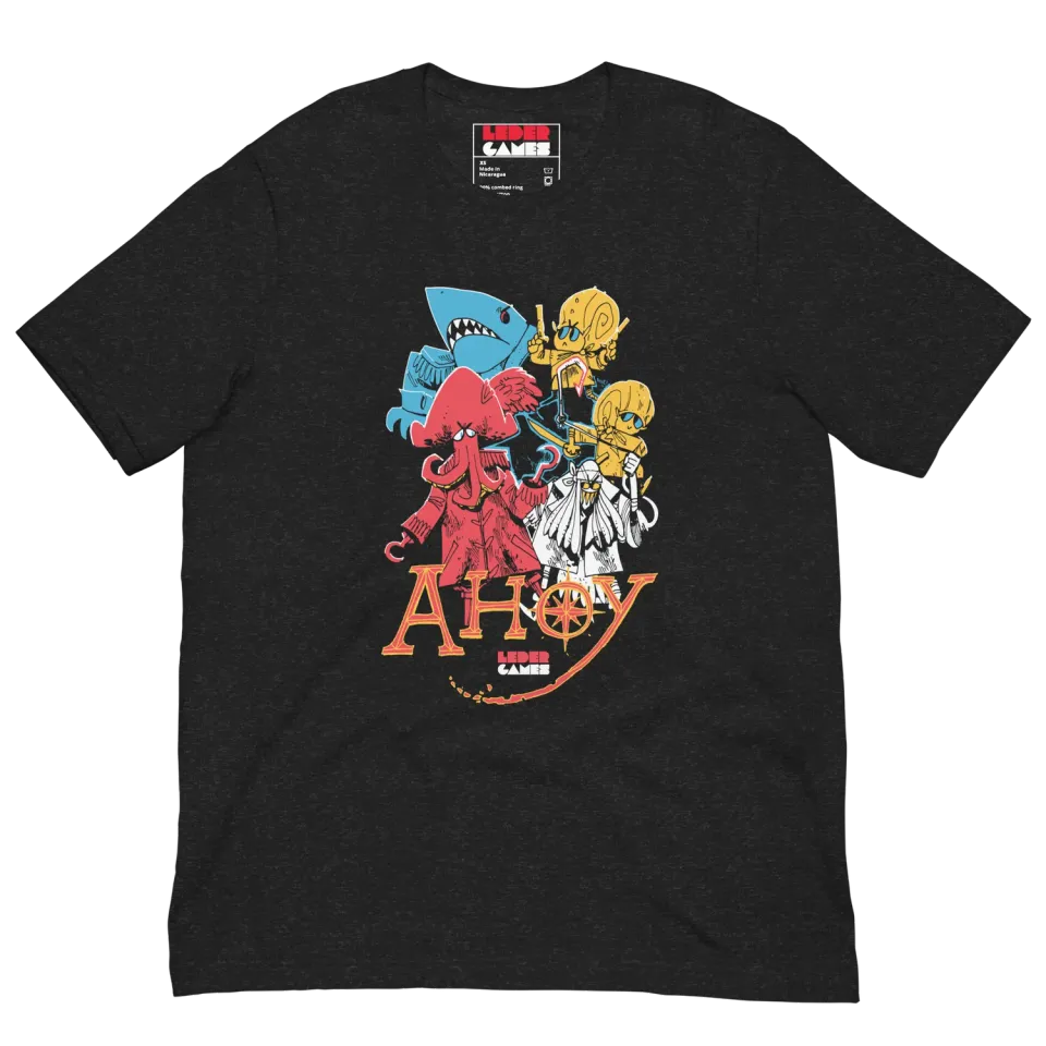 Leder Games Ahoy t-shirt coton unisexe visuel exclusif