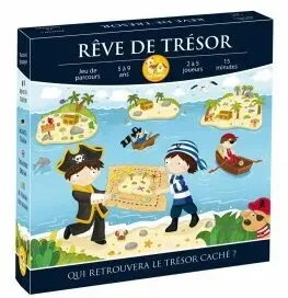 Rêve de trésor jeu de cartes mémoire enfant