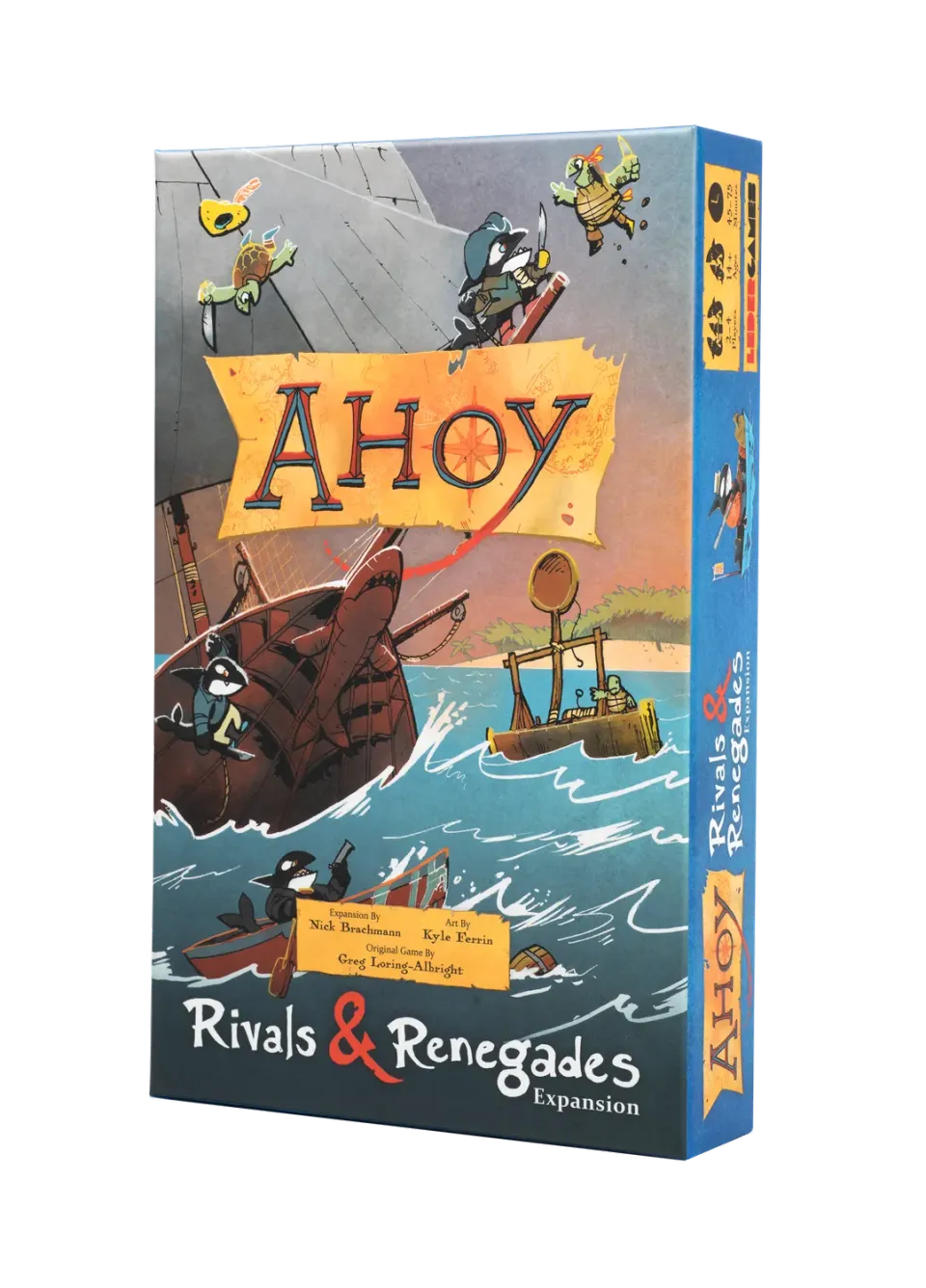 Leder Games Ahoy Rivals Renegades extension 2 factions