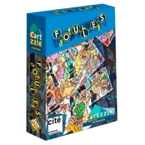 Flip Flap Cartzzle Foules puzzle cartes observation