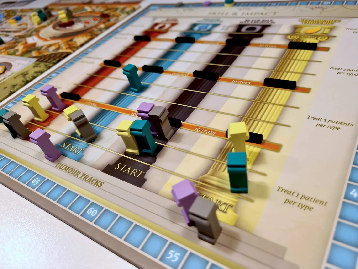 ION Game Design Galenus jeu de société retail médecine Rome