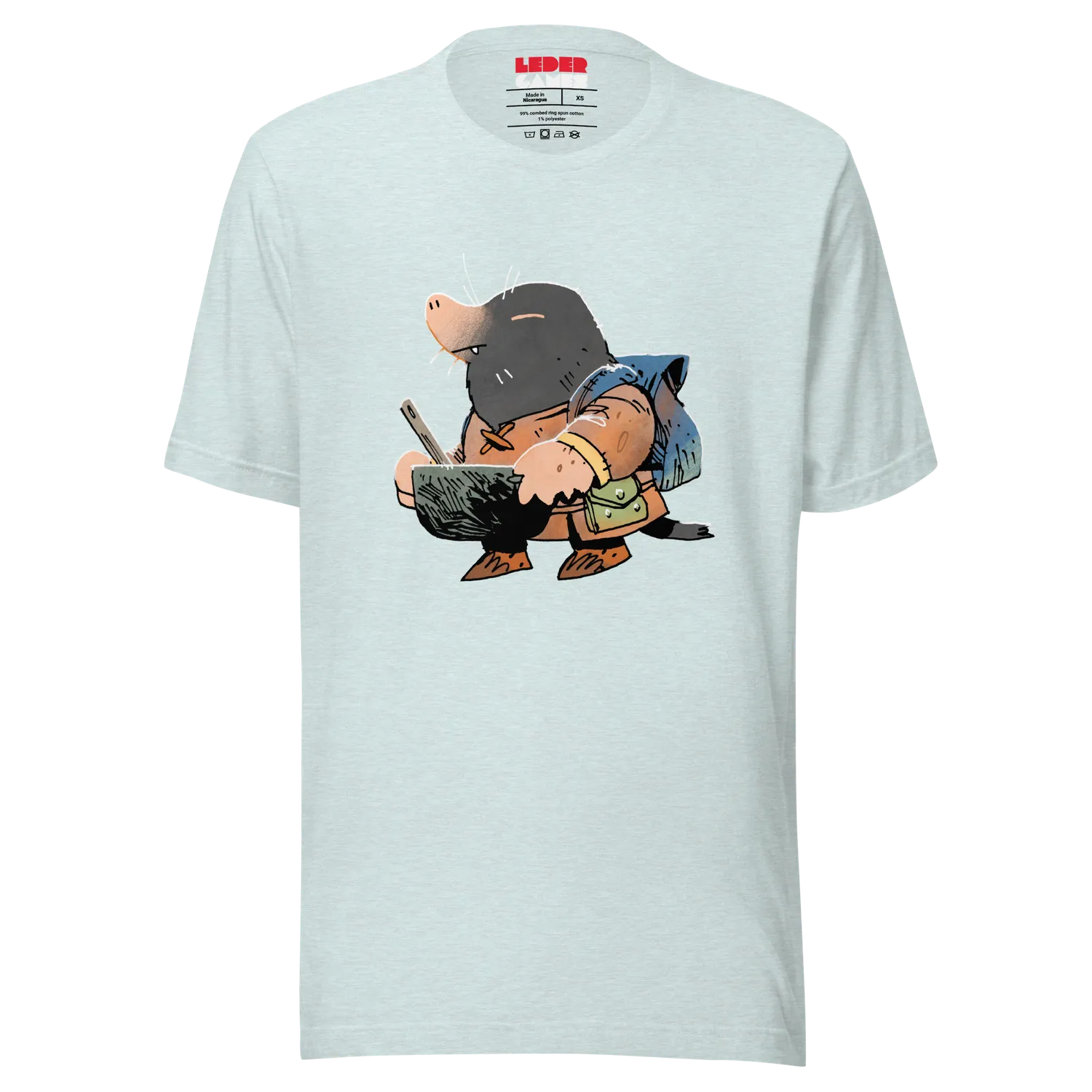 Leder Games Root Underground Duchy t-shirt ash léger
