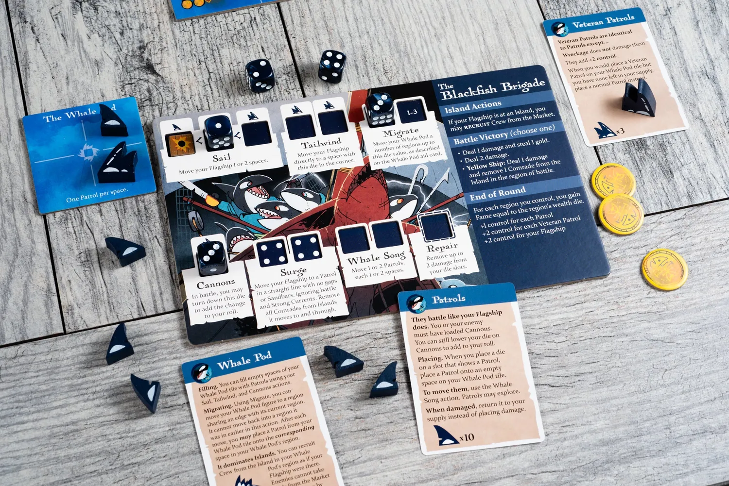 Leder Games Ahoy Rivals Renegades extension 2 factions