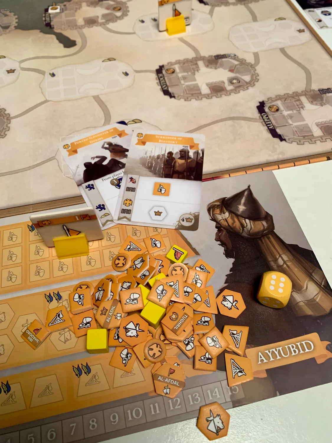 ION Third Crusade jeu de société historique croisades