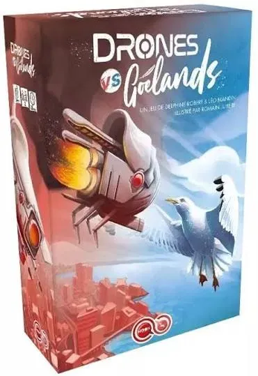 Drones vs Goélands jeu de cartes ambiance rapide