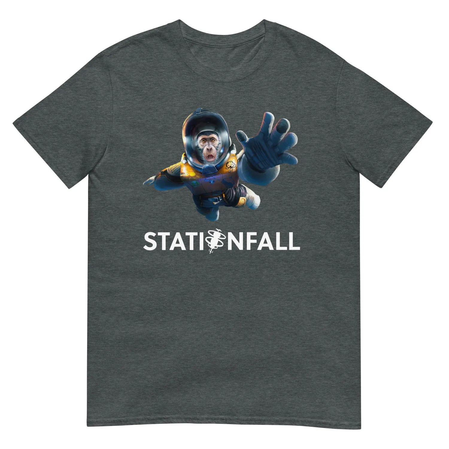 ION Game Design Stationfall Space Chimp t-shirt coton