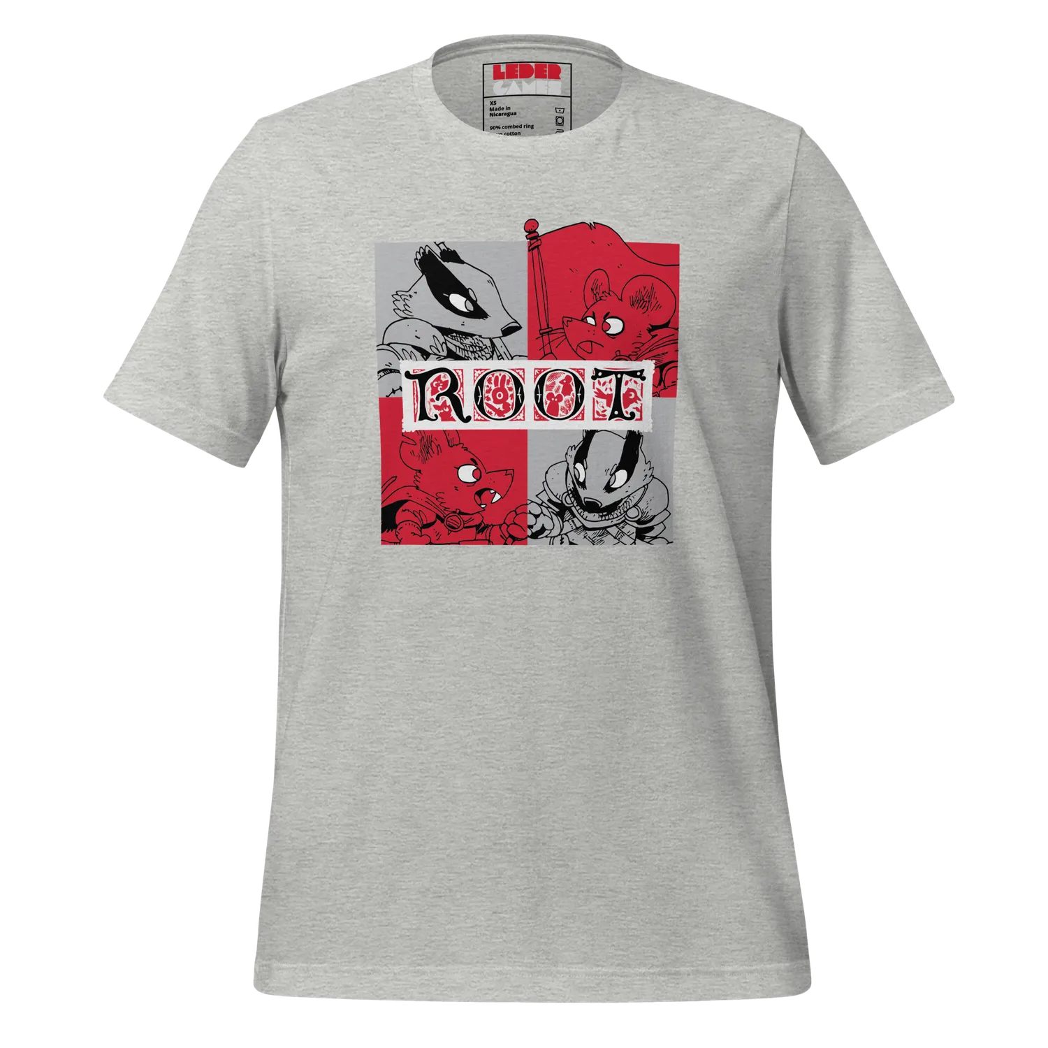 Leder Games Root Marauder Factions t-shirt noir M